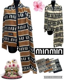 Szaliki damskie (uniwersalny/12szt)