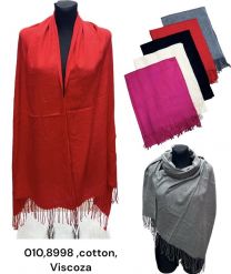 Szaliki damskie (uniwersalny/12szt)