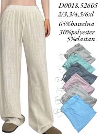 Spodnie damskie  (2XL-6XL/12szt)