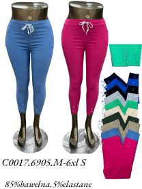 Spodnie damskie 7/8 (M-6XL/12szt)