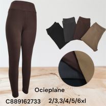PLUS_Spodnie legginsy damskie (2-6XL/12szt)