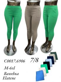 Spodnie damskie 7/8 (M-6XL/12szt)