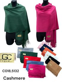 Szaliki damskie (uniwersalny/12szt)