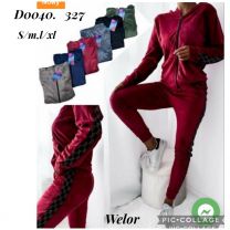 Komplety welurowe (S-XL/12kpt)