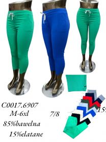 Spodnie damskie 7/8 (M-6XL/12szt)