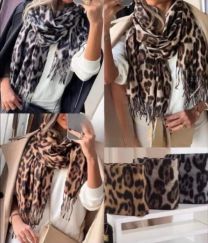 Szaliki damskie (uniwersalny/12szt)