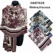 Szaliki damskie (uniwersalny/12szt)