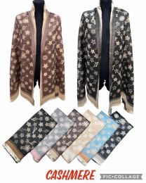 Szaliki damskie (uniwersalny/12szt)