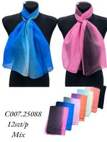 Szaliki damskie (uniwersalny/12szt)