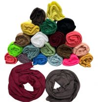 Szaliki damskie (uniwersalny/12szt)