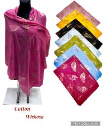 Szaliki damskie (uniwersalny/12szt)