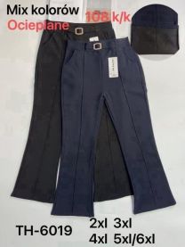 PLUS_Spodnie damskie (2-6XL/12szt)