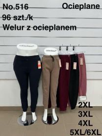 PLUS_Spodnie damskie (2-6XL/12szt)