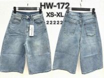 Rybaczki Jeansy damskie (XS-XL/10szt)