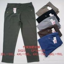 PLUS_Spodnie elastyczny (2-9XL /12szt)