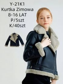 Kurtka ekoskóry dzieci (8-16LAT/5szt)