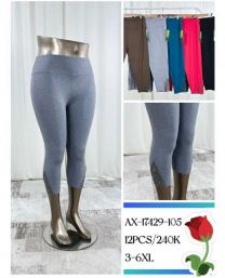 Rybaczki legginsy damskie (3-6XL/12szt)