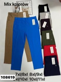 Spodnie elastyczny  (7-11XL/12szt)