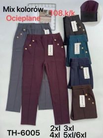 PLUS_Spodnie elastyczny (2-6XL/12szt)