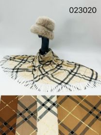 Szaliki damskie (uniwersalny/12szt)