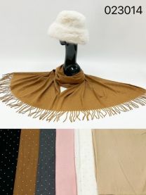 Szaliki damskie (uniwersalny/12szt)