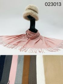 Szaliki damskie (uniwersalny/12szt)