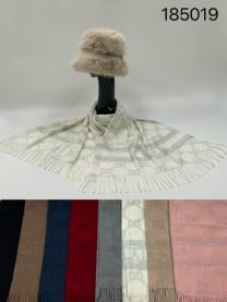 Szaliki damskie (uniwersalny/12szt)