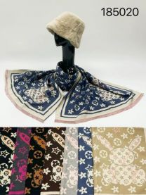 Szaliki damskie (uniwersalny/12szt)