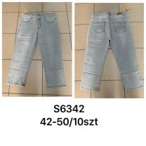 Spodenki jeans damskie (42-50/10szt)