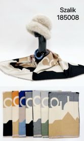 Szaliki damskie (uniwersalny/12szt)