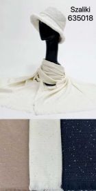 Szaliki damskie (uniwersalny/12szt)