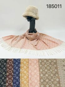 Szaliki damskie (uniwersalny/12szt)