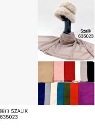 Szaliki damskie (uniwersalny/12szt)