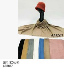 Szaliki damskie (uniwersalny/12szt)