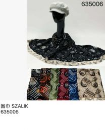 Szaliki damskie (uniwersalny/12szt)