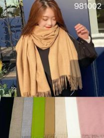 Szaliki damskie (uniwersalny/12szt)