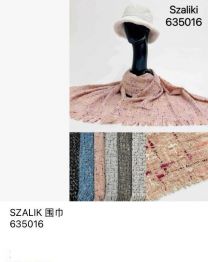 Szaliki damskie (uniwersalny/12szt)