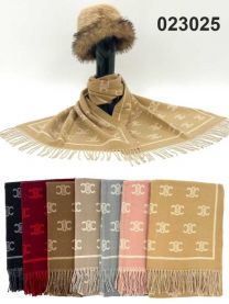 Szaliki damskie (uniwersalny/12szt)