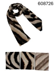 Szaliki damskie (uniwersalny/12szt)