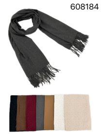 Szaliki damskie (uniwersalny/12szt)