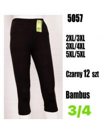 Rybaczki legginsy damskie 3/4 (2-5XL/12szt)