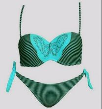 Strój kąpielowy dwuczęściowy damskie (38-44/4kompletów)