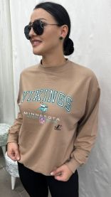 Bluzy bez kapturem Turecka (S-XL/4szt)