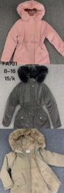 Kurtka dziewczynka (8-16LAT/15szt)