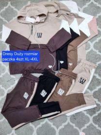 Komplet dresowe Turecka (XL-4XL/4kpt)