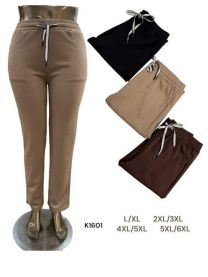 PLUS_Spodnie damskie (L-6XL/12szt)