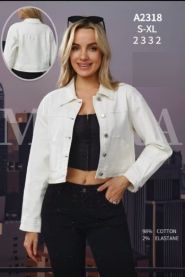 Kurtka jeansowa damska (S-XL/10SZT)