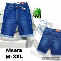 Spodenki jeans damskie (M-3XL/12szt)