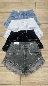 Szorty jeans damskie (XS-XL/10szt)