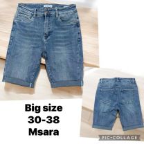 spodenki jeans damskie (30-38/10szt)